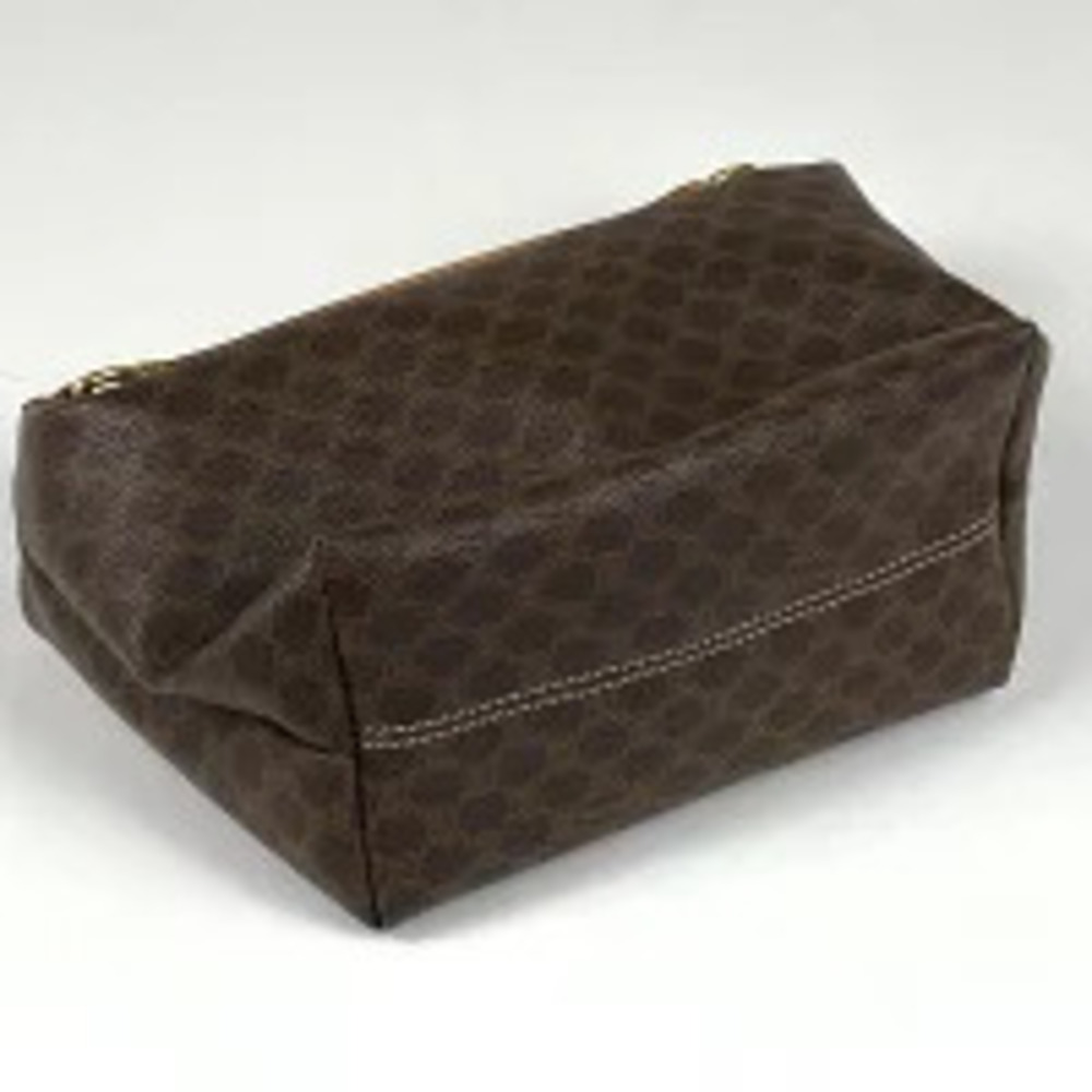 Celine Macadam handbag canvas brown